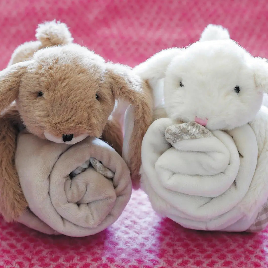 Bunny Baby Soother Comforter | Brown