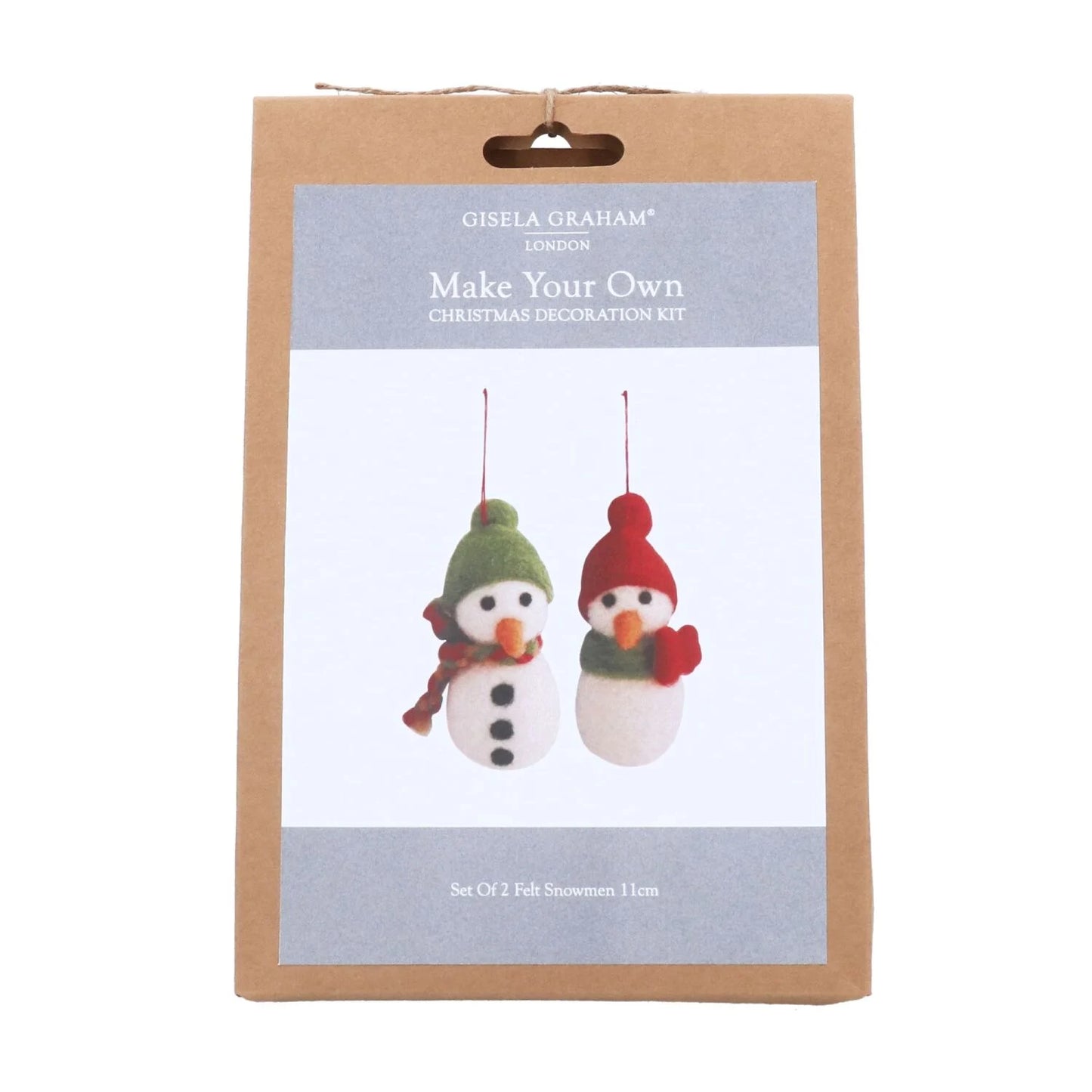 Make Your Own Snowmen Dec Kit 2 Pack
