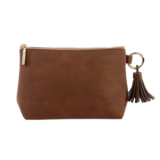 MAJOIE Cosmetic Pouch Chocolate Large