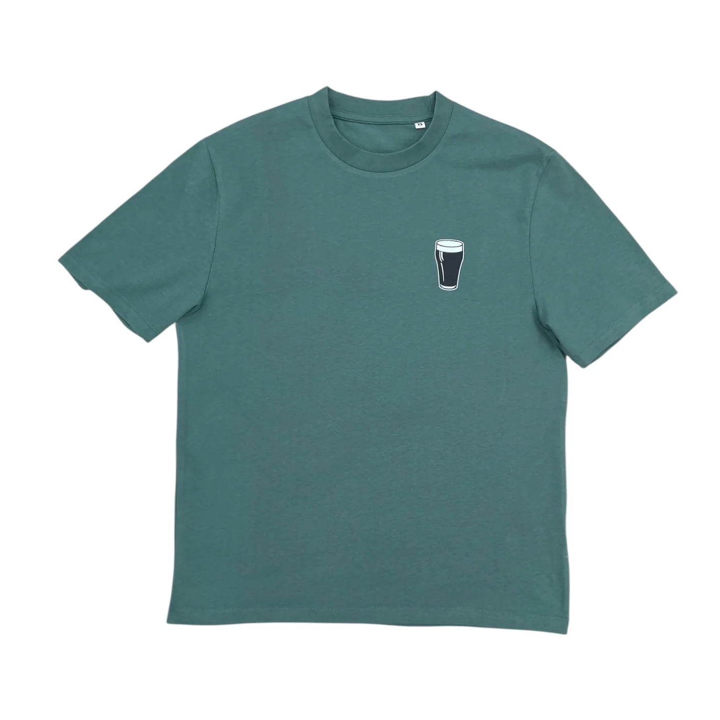Stout Pint Oversized T-Shirt | Green