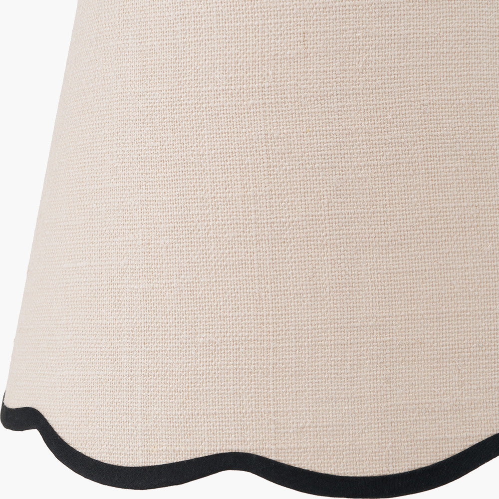 Inna Black Urn Terracotta Table Lamp