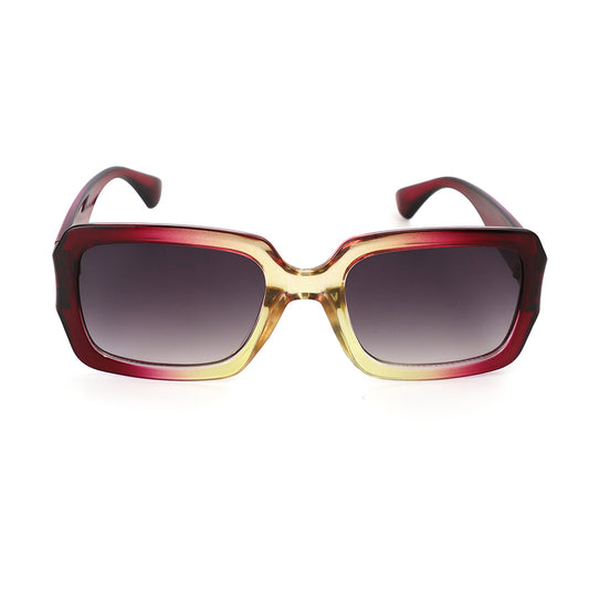 Red & Lemon Frame Recycled Sunglasses