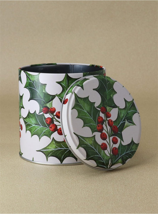 Holly Chocolate Tin
