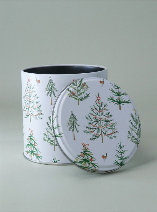 Christmas Trees Chocolate Tin