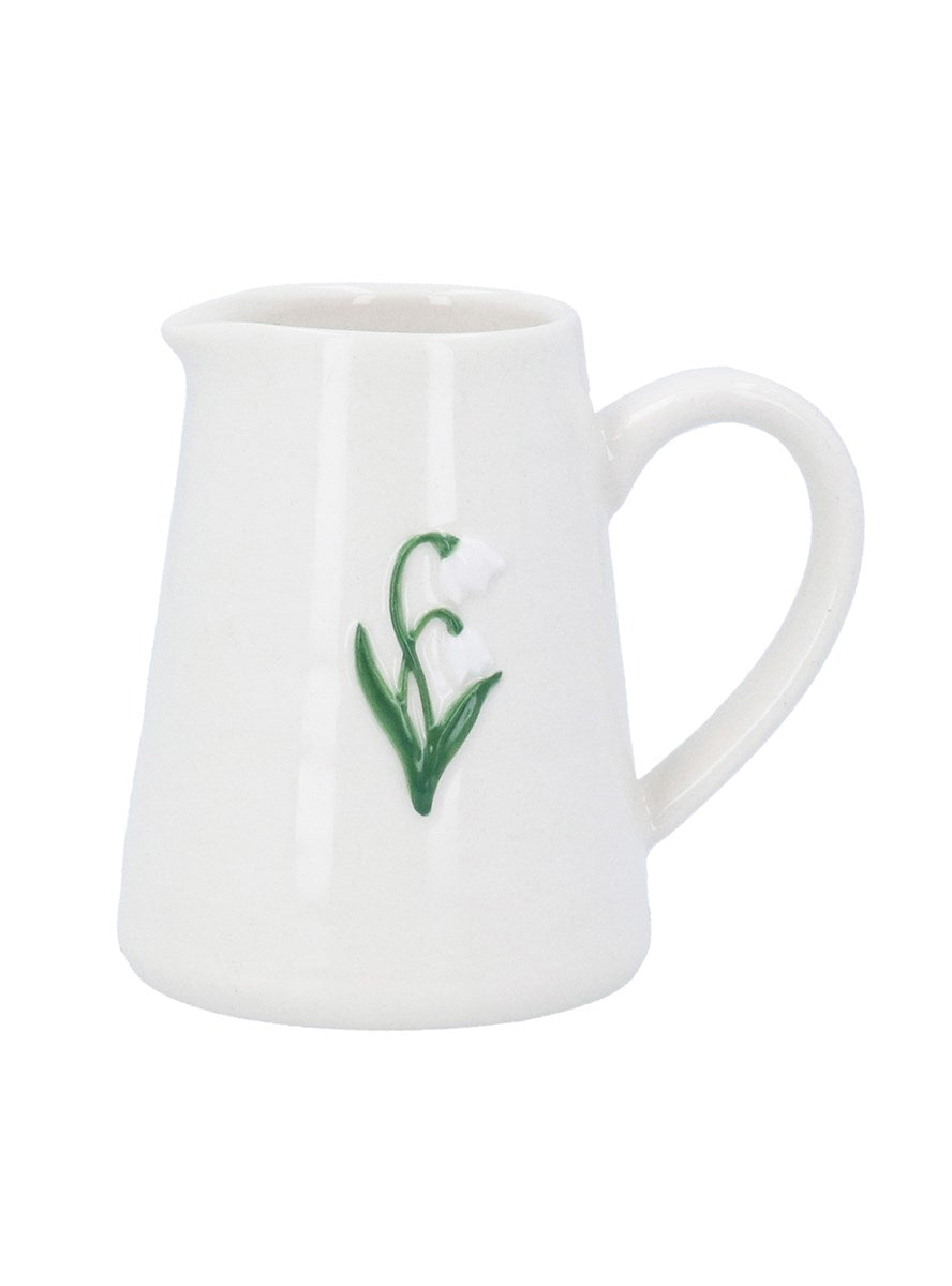 Snowdrops Stoneware Mini Jug