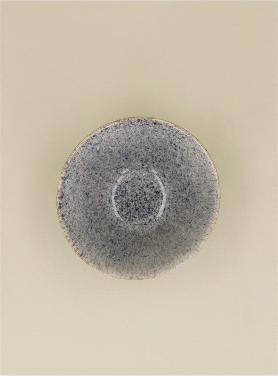 Blue Speckled Stoneware High Sided Bowl Sml