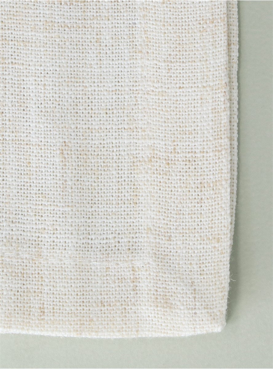 Fabric Table Runner W Embroidered Trees