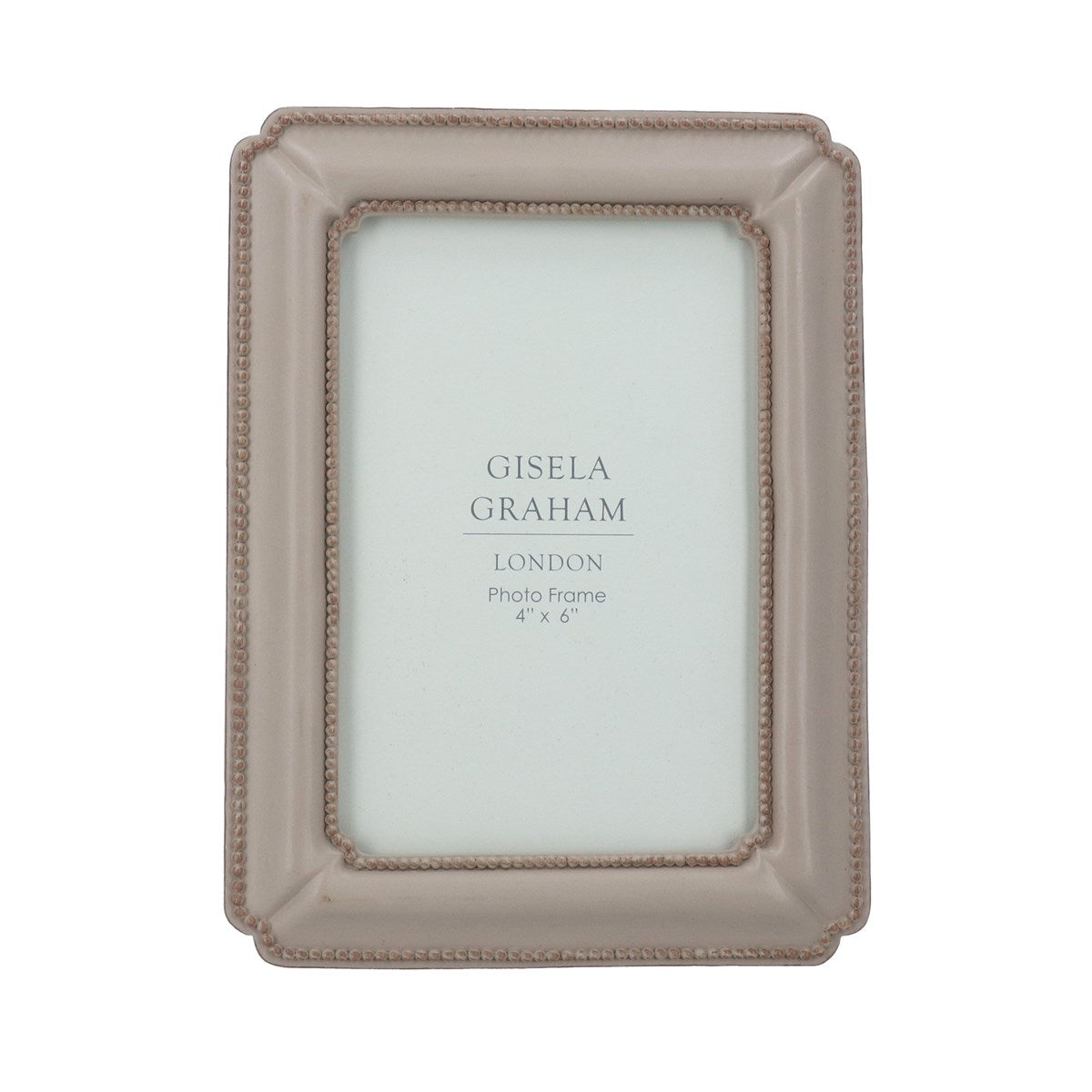 Taupe Resin Classic Picture Frame 4x6