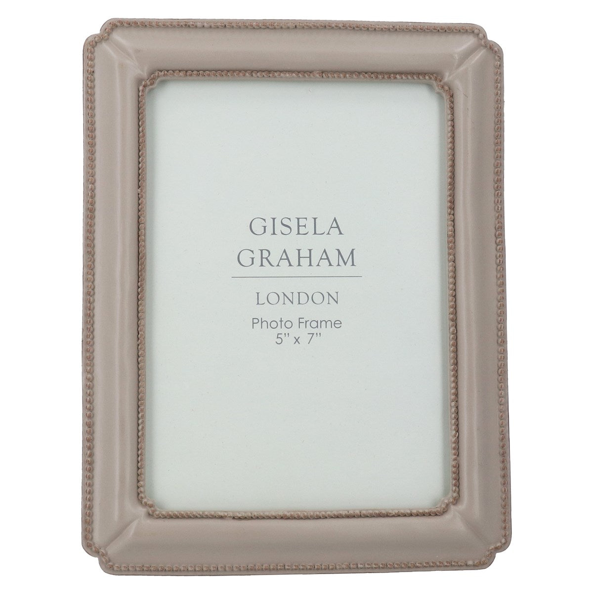 Taupe Resin Classic Picture Frame 5x7