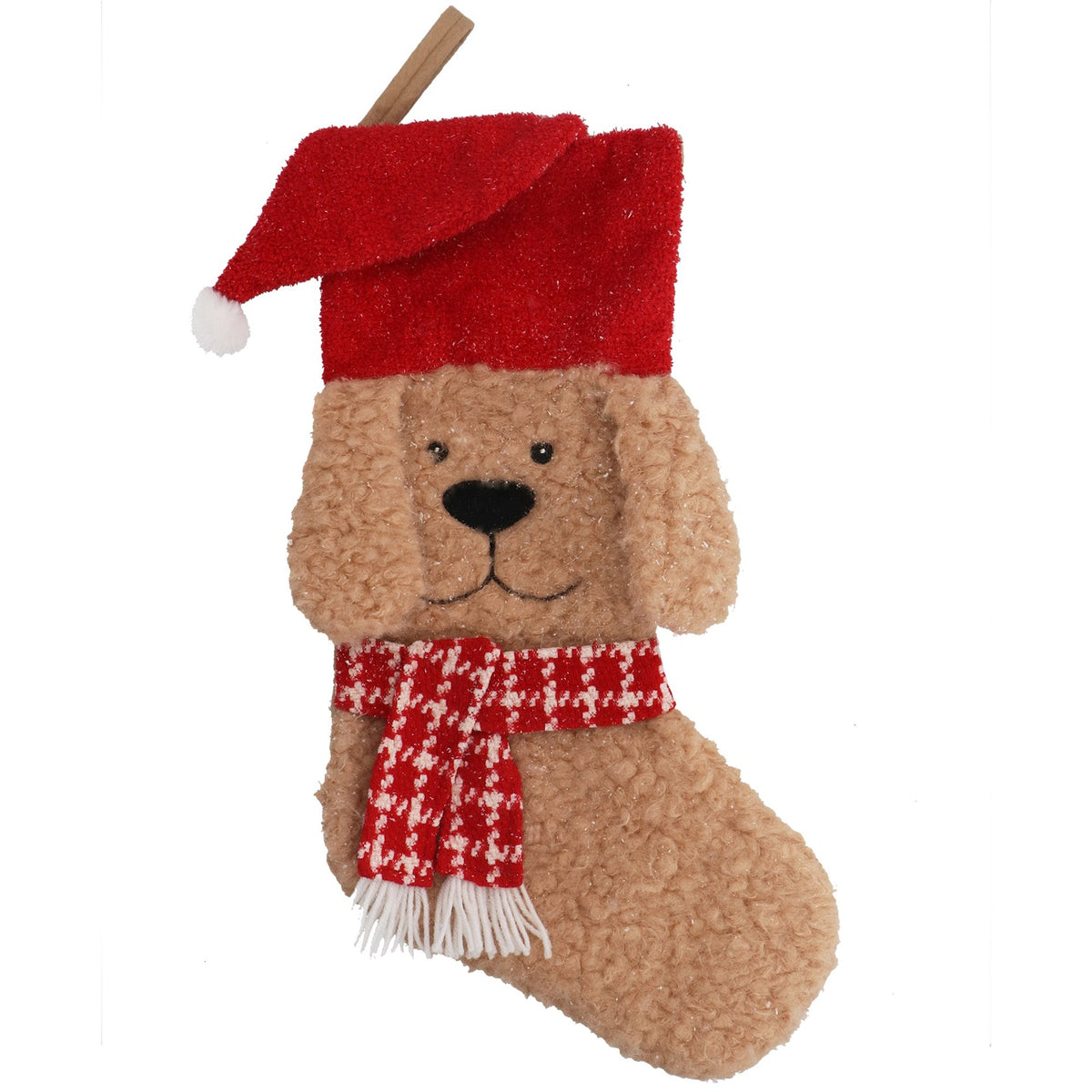Fabric Stocking Dog | 63cm