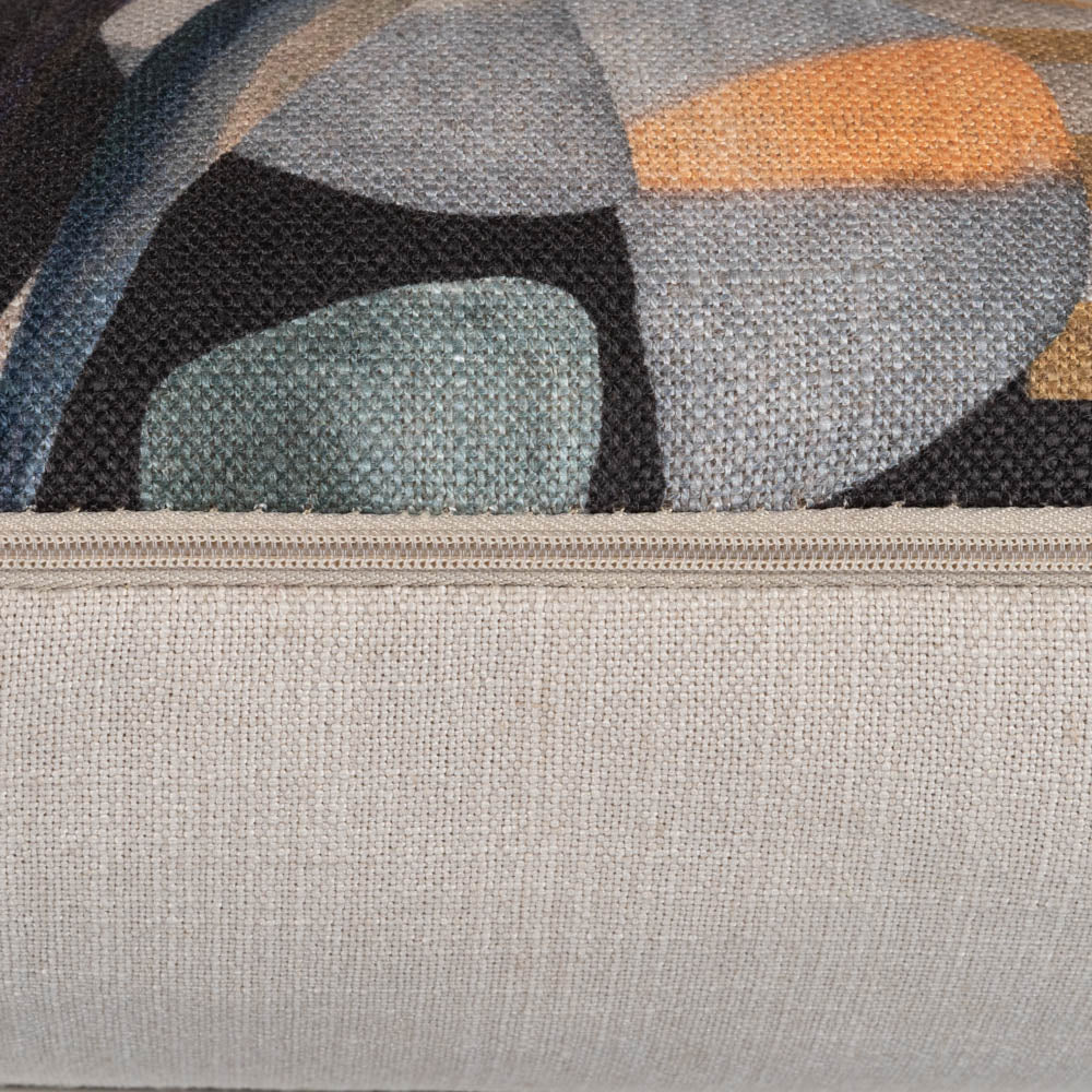 Scatter Box | Mid Summer Cushion | 43x43cm | Black