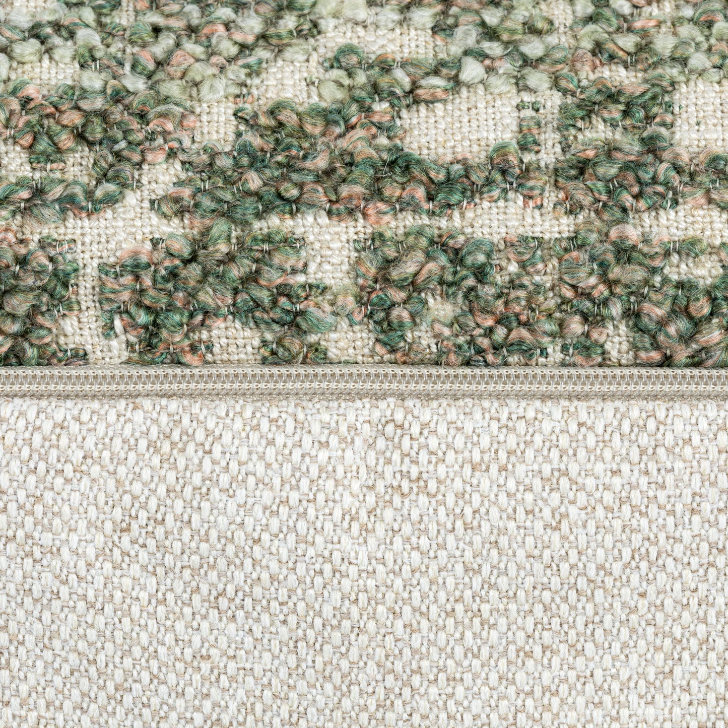 Scatter Box | Esme Cushion | 43x43cm | Green/Rose