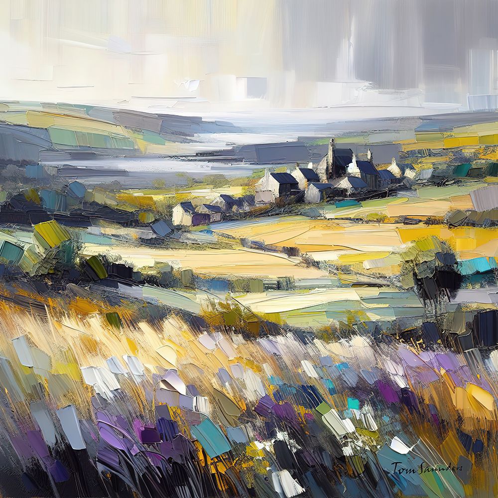 Purple Poppy by Tom Saunders