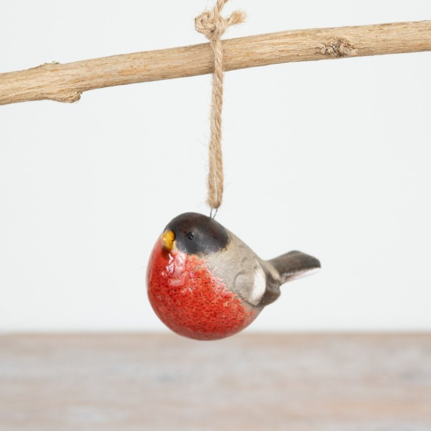 Rustic Robin Hanger Ornament