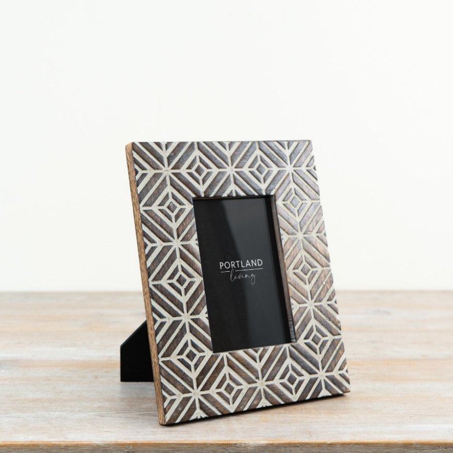 White Wash Photo Frame | 25cm
