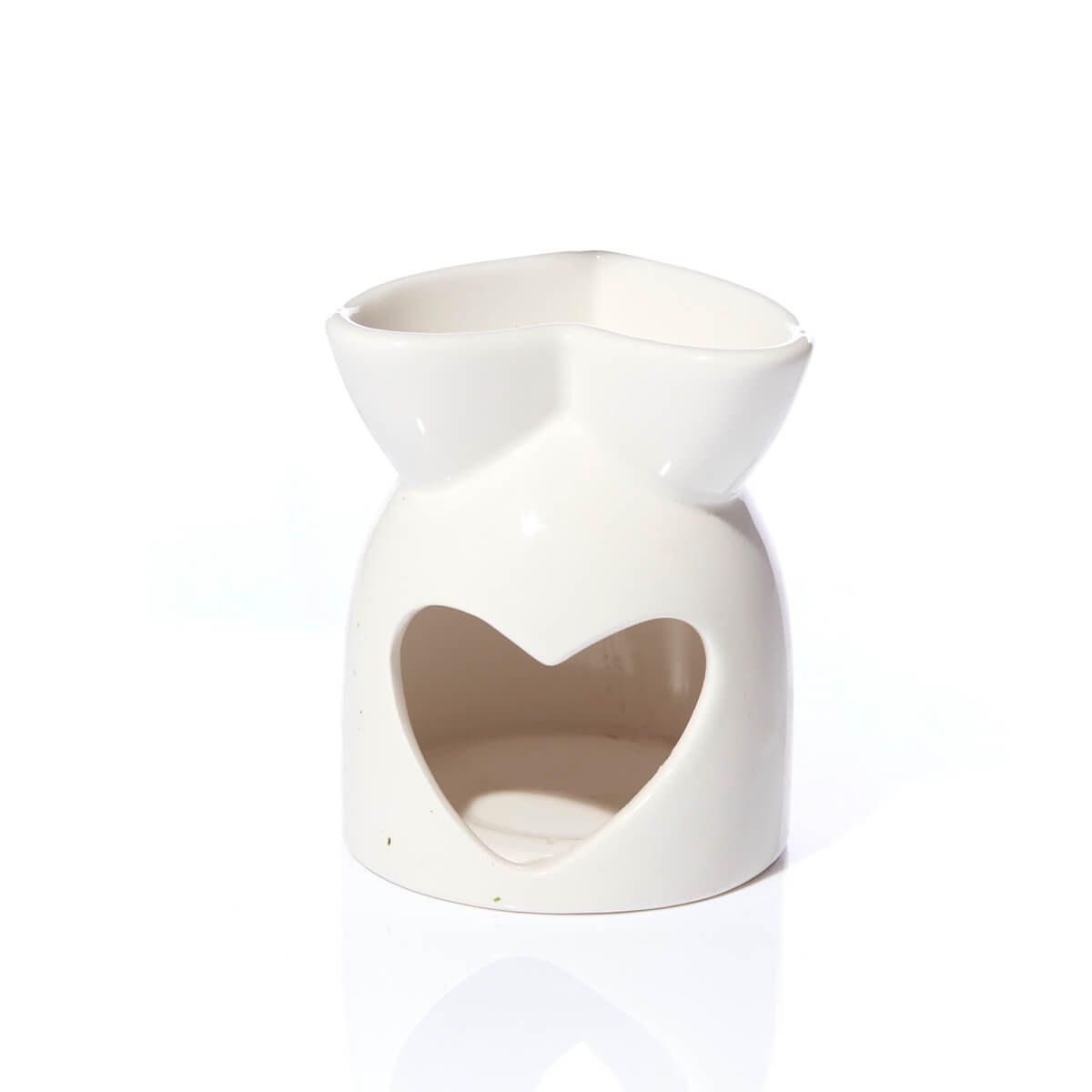 FLORAL CERAMIC HEART SHAPED WAX MELTER | MUM GIFT