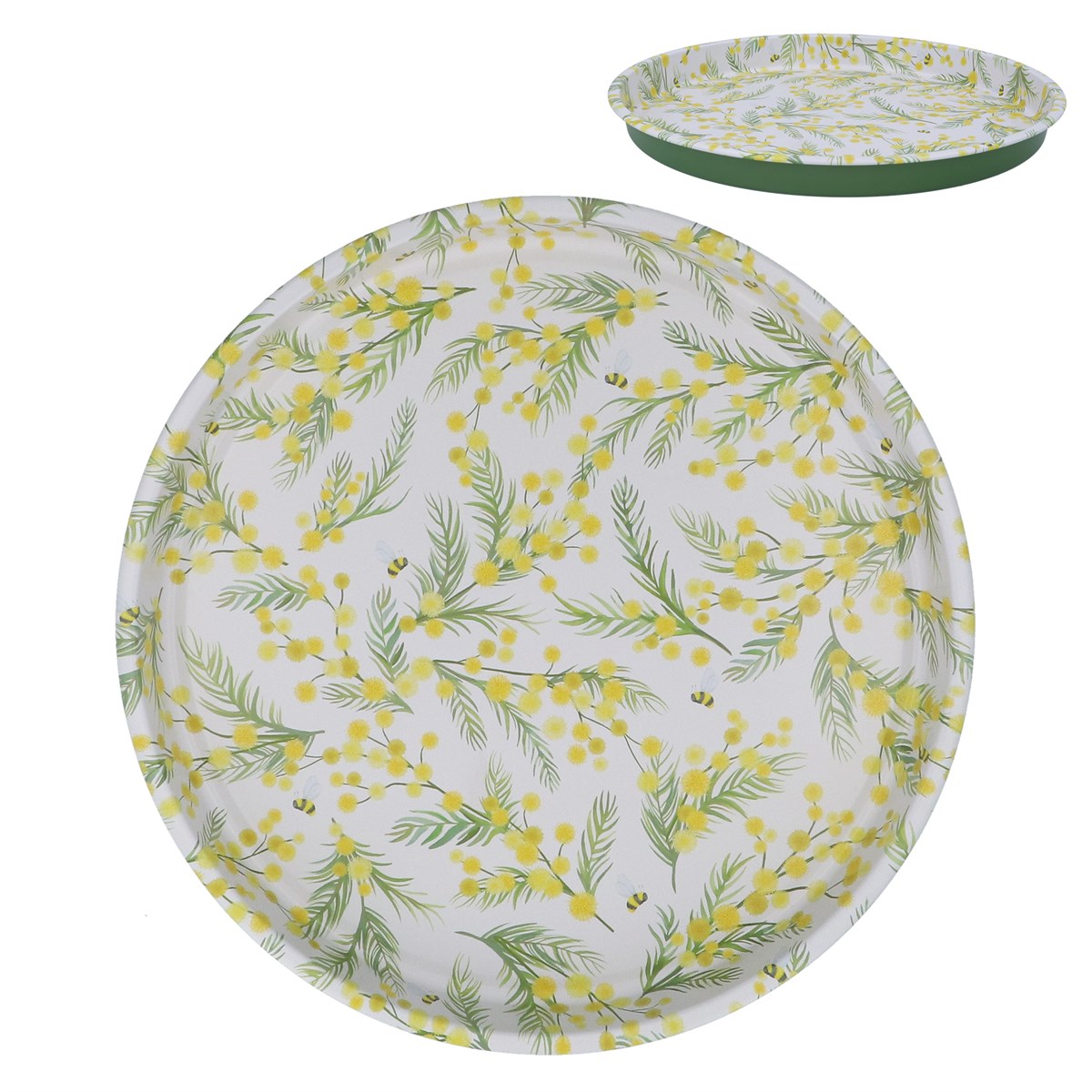 Metal Tray | Mimosa | 33cm