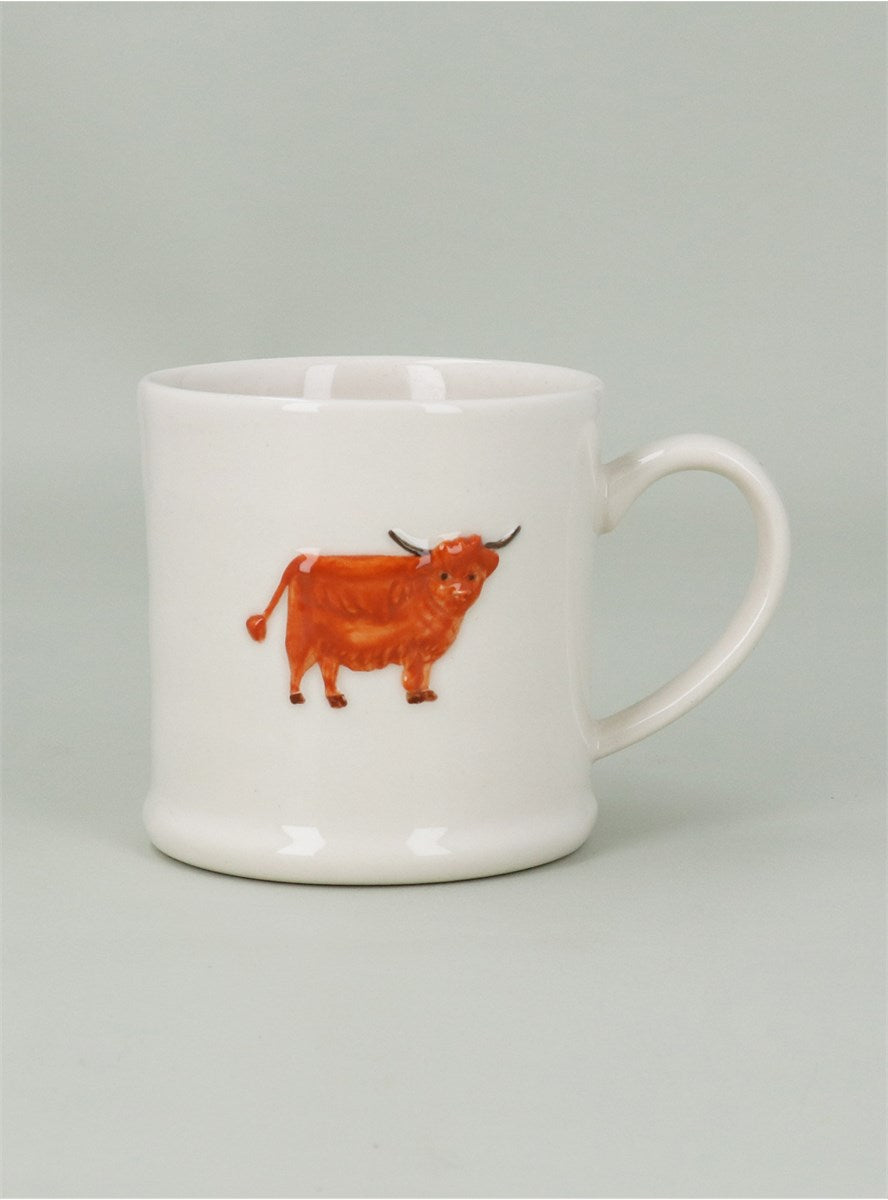 Stoneware Mini Mug | Highland Cow