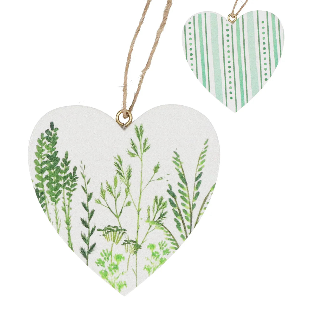 Wood Heart Dec | Spring Hedgerow