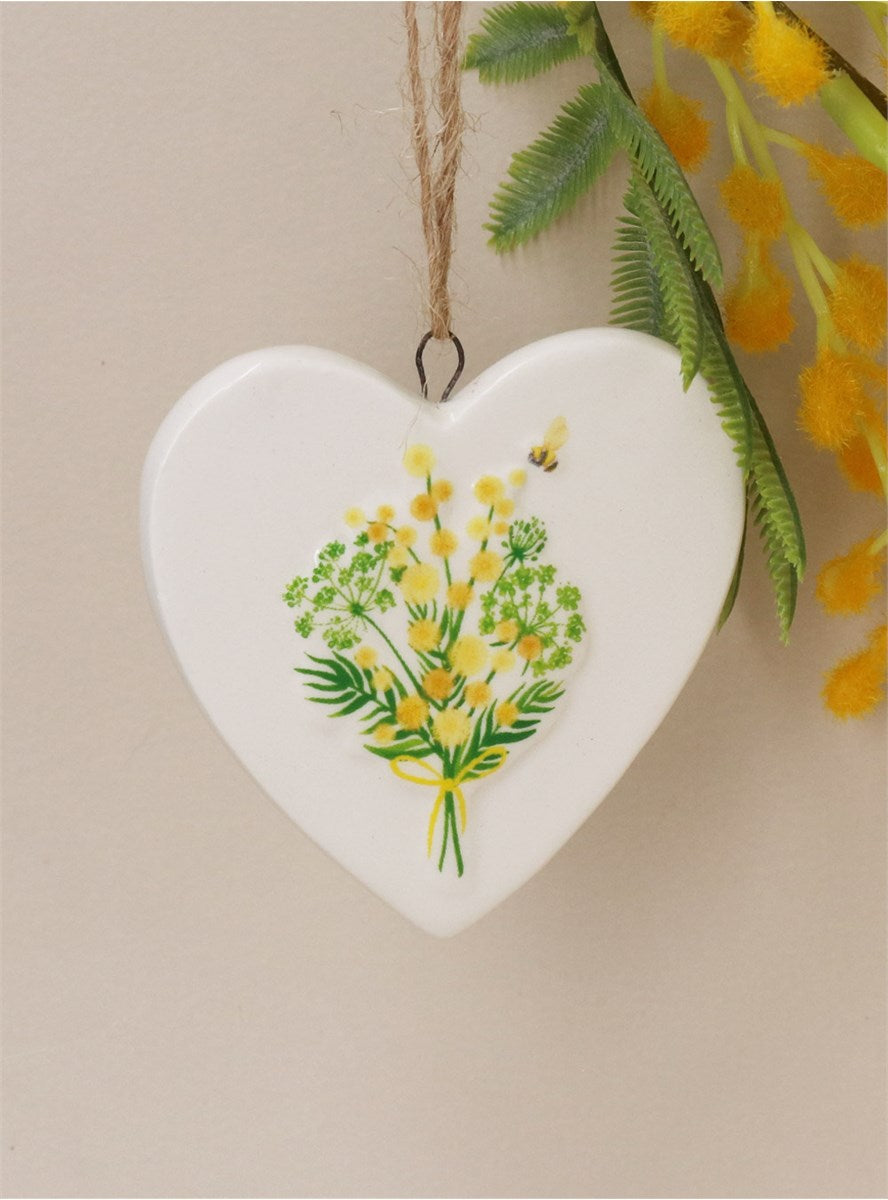 Ceramic Heart | Mimosa