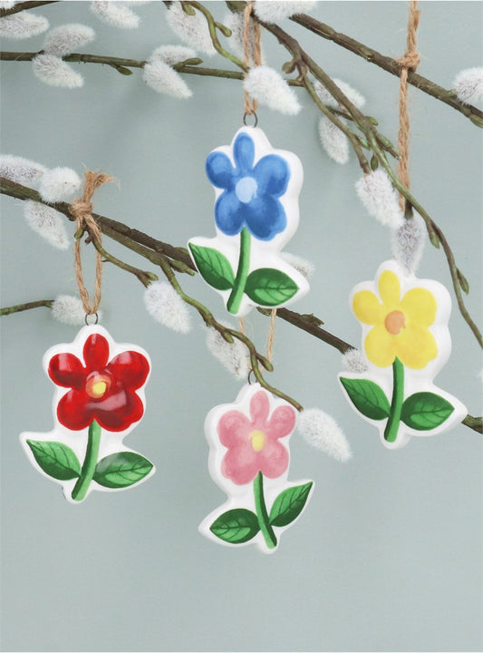 Hanging Decorations | Ceramic Flowers