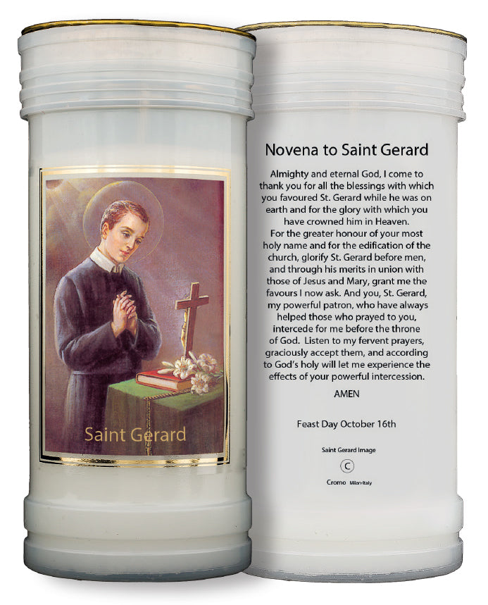 Pillar candle | Saint Gerard