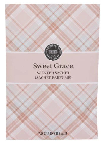 Bridgewater Large Scented Sachet | Sweet Grace Plaid