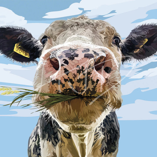 Amber Jordan Design | Dairy Cow | A4