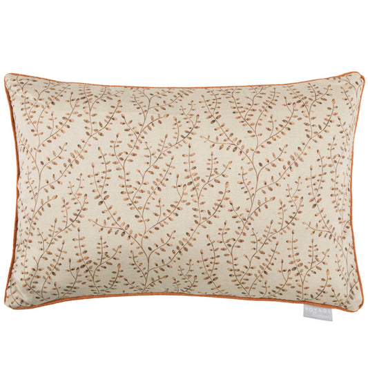 Voyage Maison | Eden Printed Feather Cushion | Sienna