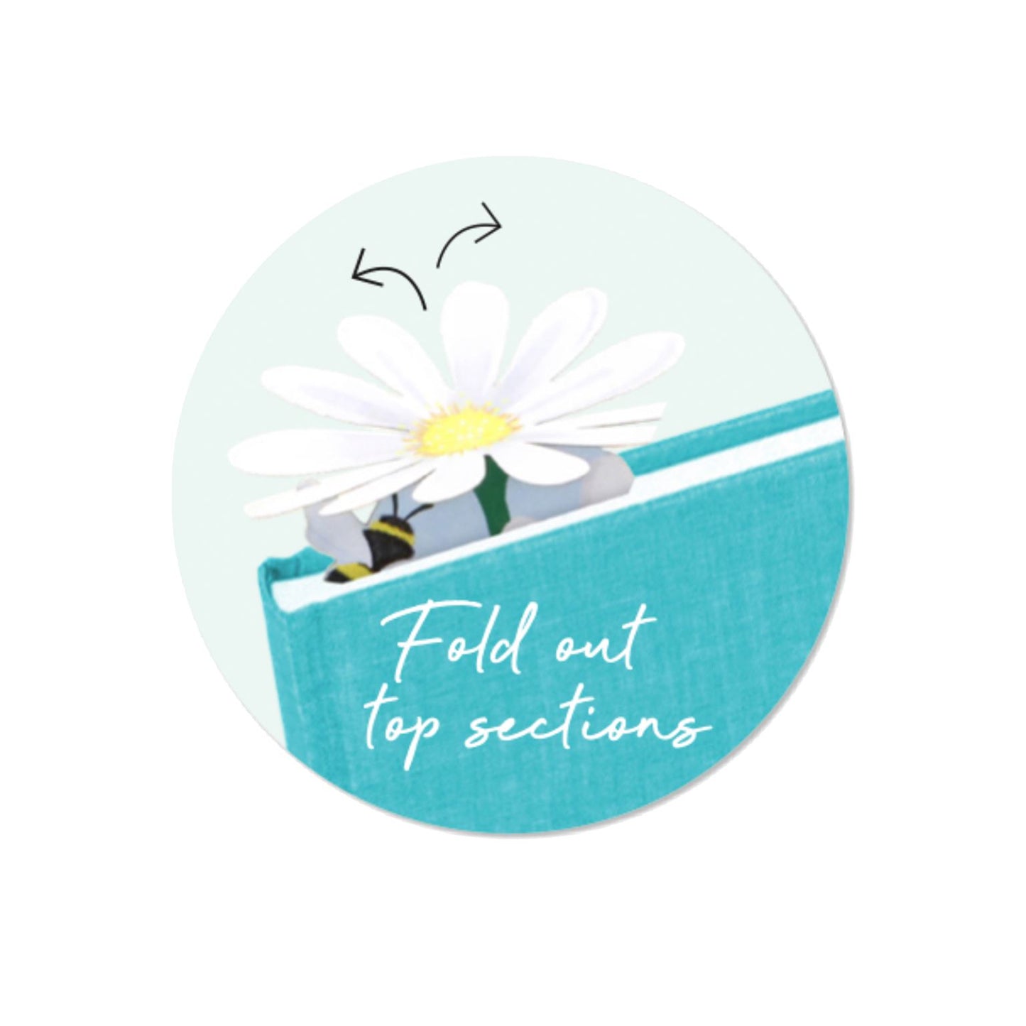 Origamo 3-D Bookmark | Daisies
