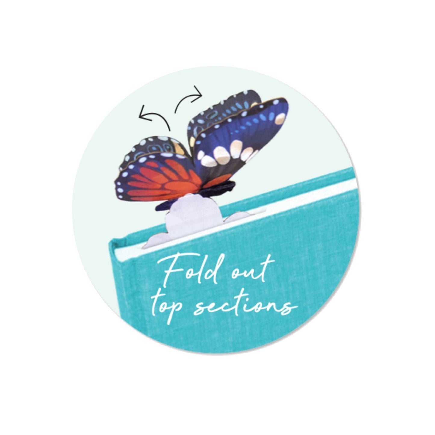 Origamo 3-D Bookmark | Butterfly