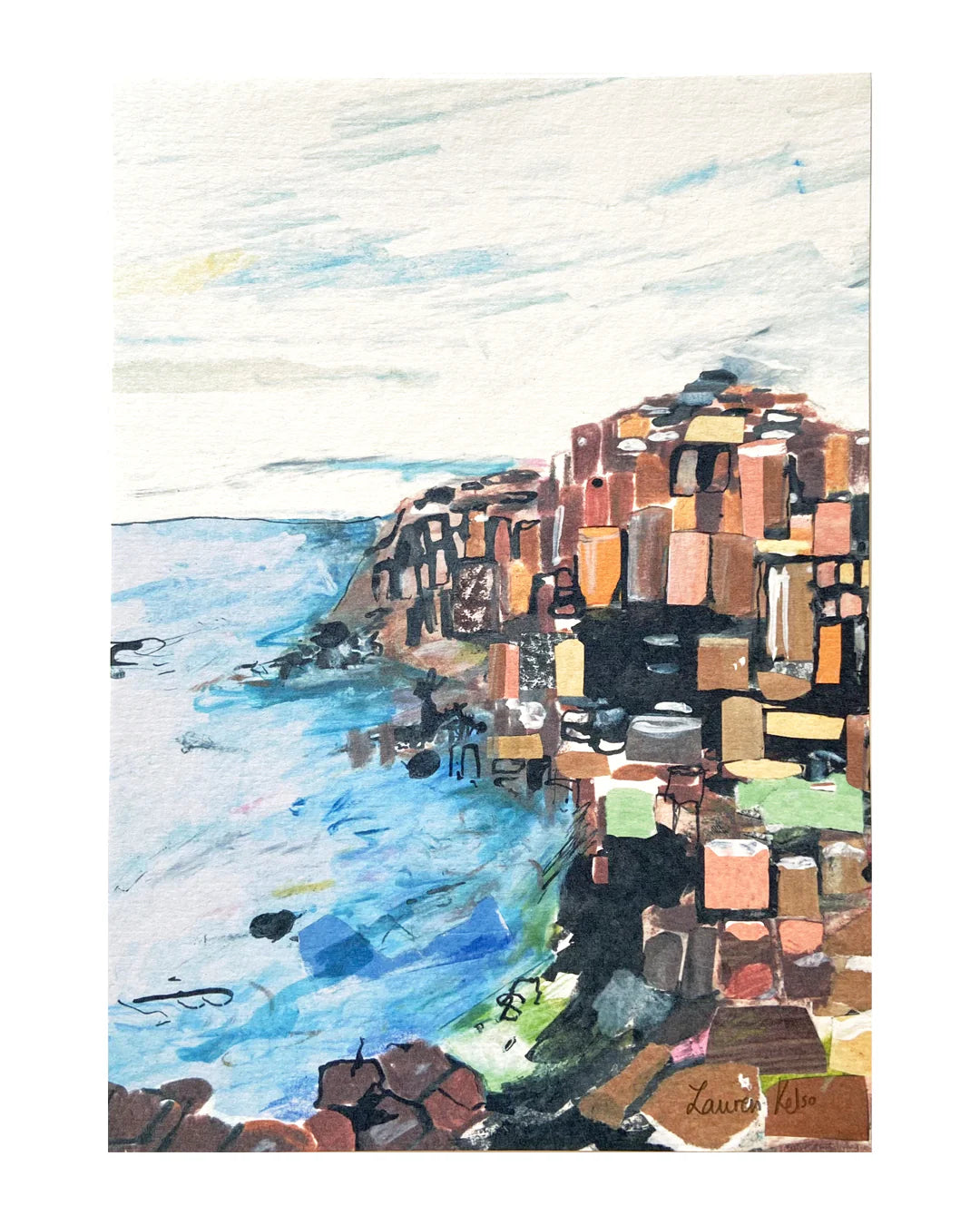 Lauren Kelso Mussendun Temple Print | A4