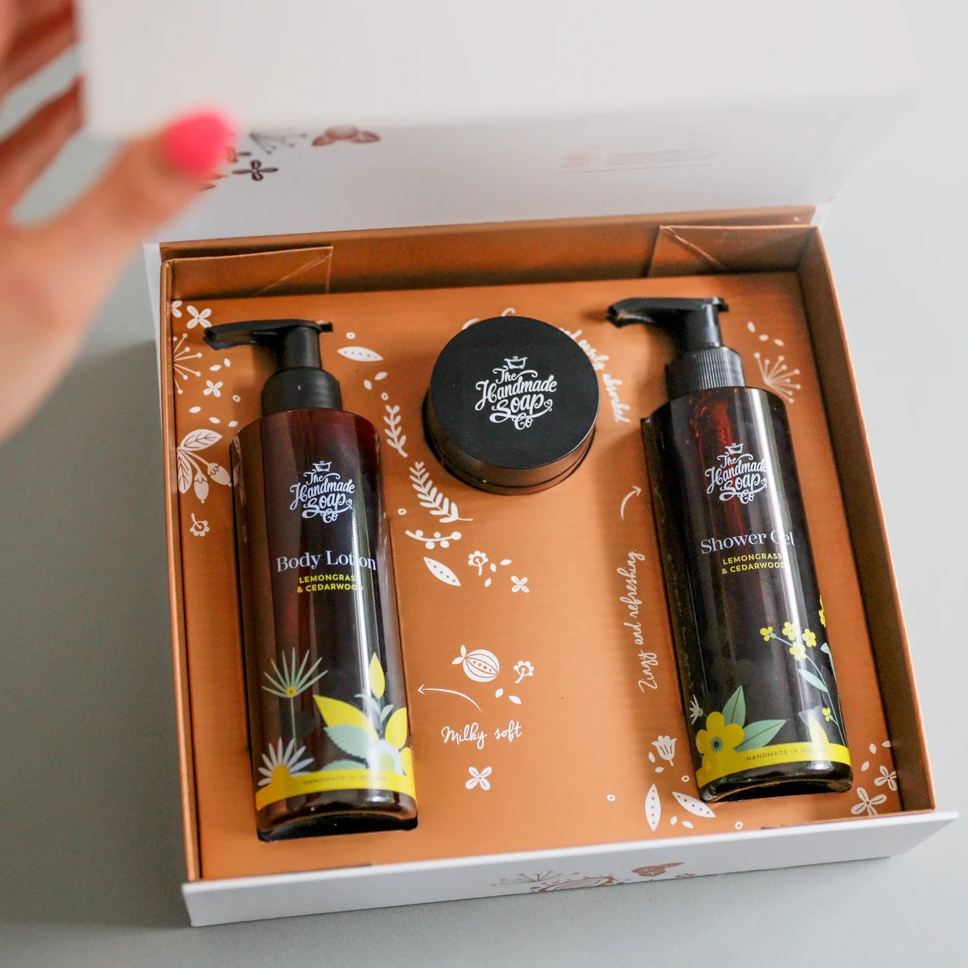 The Handmade Soap Company | Bodycare Gift Set | Because You're Amazing