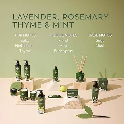 The Handmade Soap Company | Hand Wash Refill | Lavender, Rosemary, Thyme & Mint