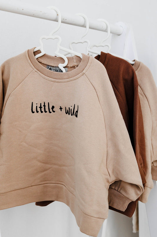 Little & Wild Sweater | Cream | 6-12M