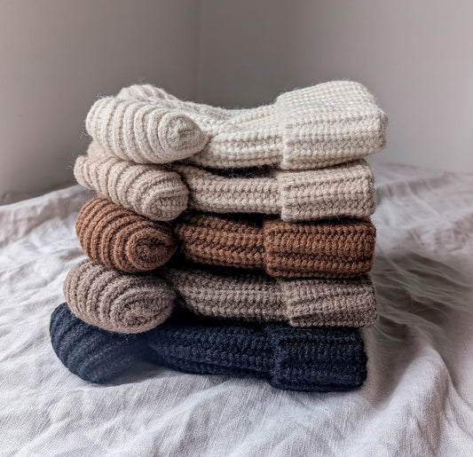 Little Wild Bears | Chunky Knit Hat | Caramel