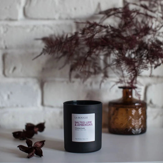 La Bougie | Salted Lime & Ambergris Candle | 30cl