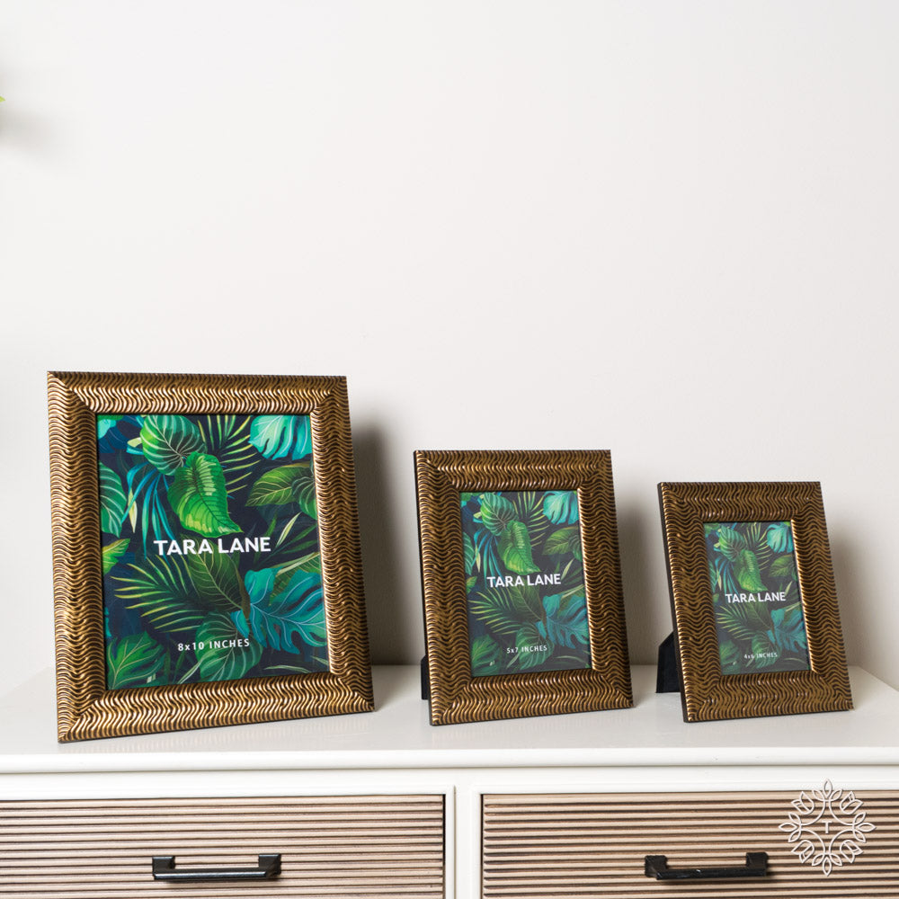 Silva Photo Frame | 5 x 7 | Gold
