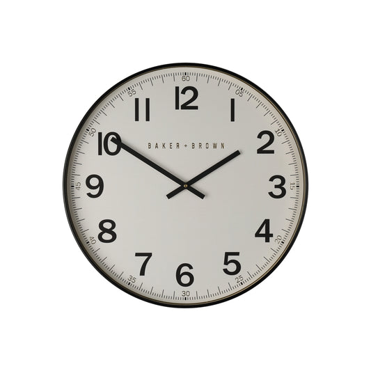 Baker & Brown Station Clock | 50cm