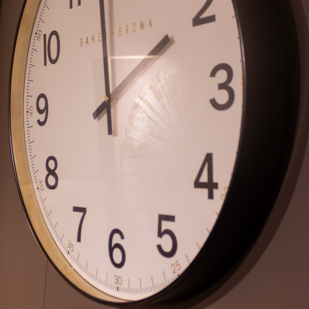 Baker & Brown Station Clock | 50cm