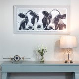 Framed Print | Dairy Dolls 95x47cm