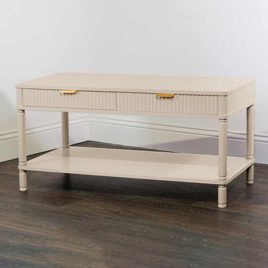 Parson Two Drawer Coffee Table