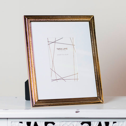 Petra Photo Frame Gold 4x6
