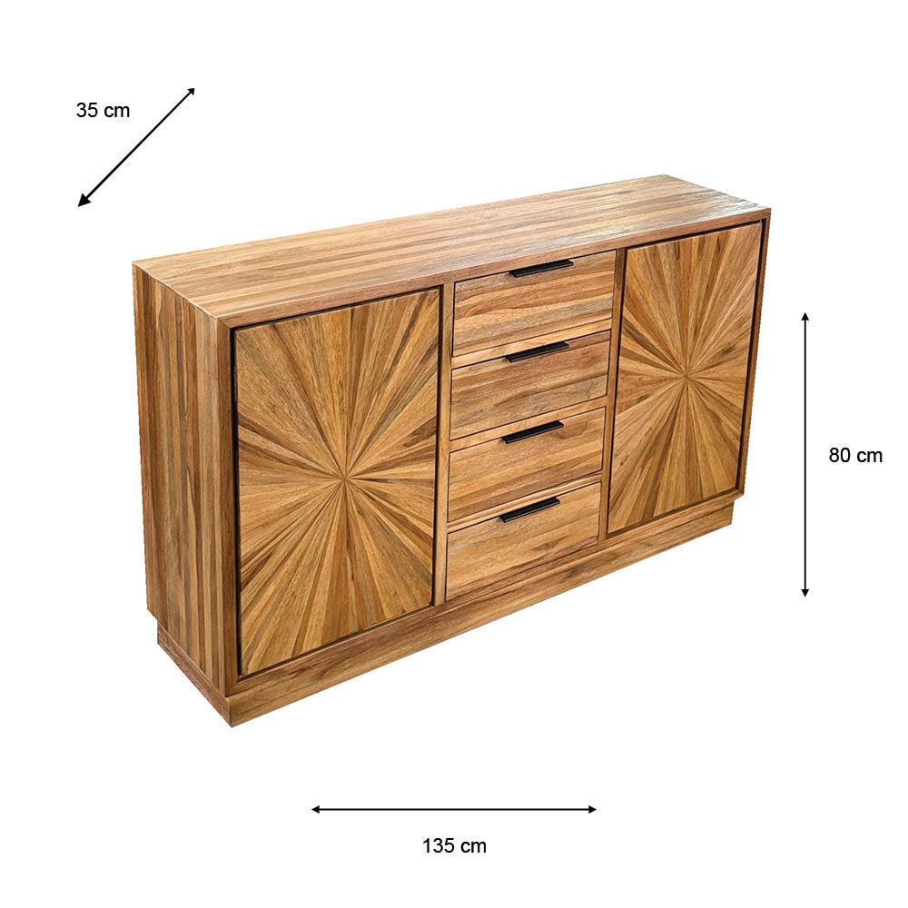 Ray Sideboard | Ginger Teak
