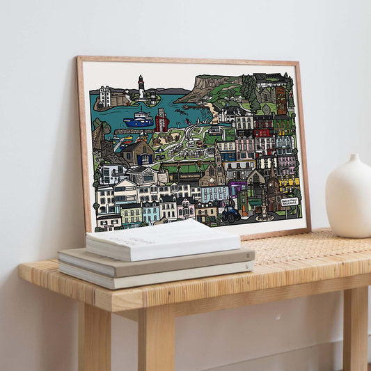 Danni Simpson Art | Ballycastle | Colour | A3