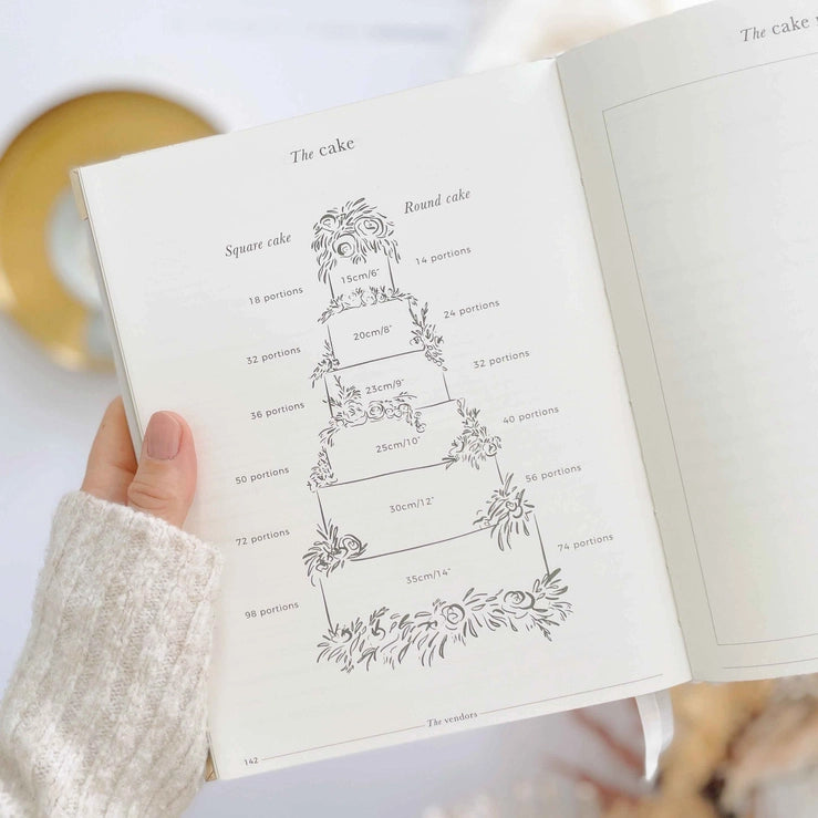 Luxury Floral Wedding Planner Book