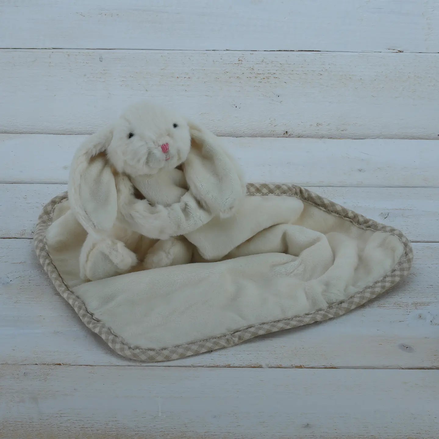 Bunny Baby Soother Comforter | Cream