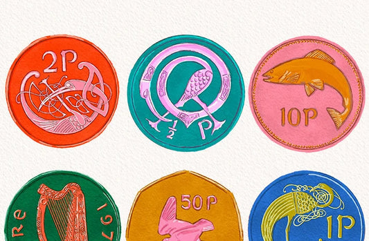 Mauds Studio | Irish Coins | A5