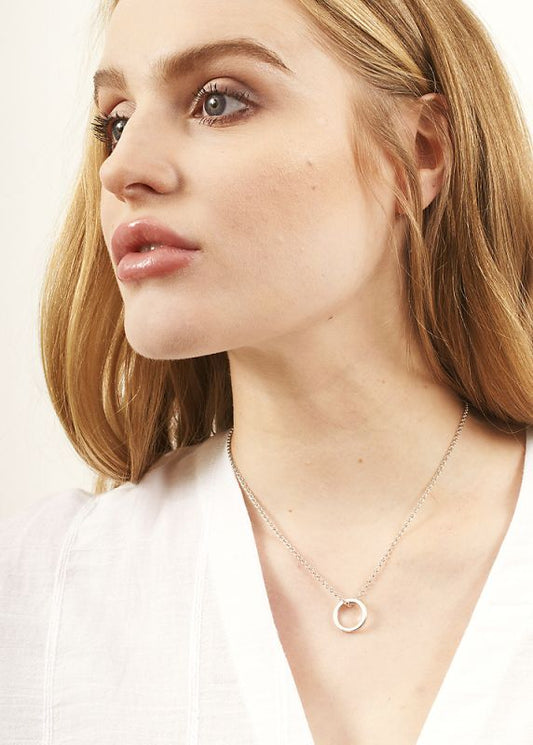 Silver Empowerment Chain Necklace