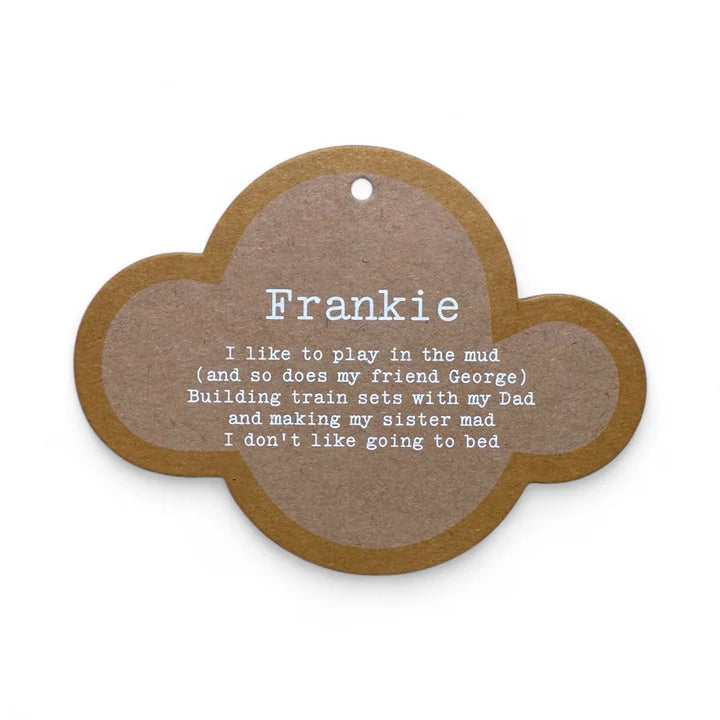And The Little Dog Laughed | Frankie Rabbit Mini Soft Toy | 21cm